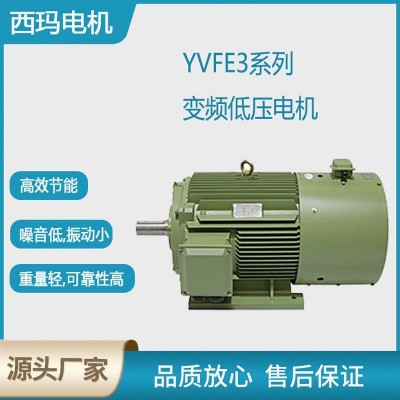 西安泰富西玛电机YVFE3-0.75KW-500KW低压变频交流三相异步电动机